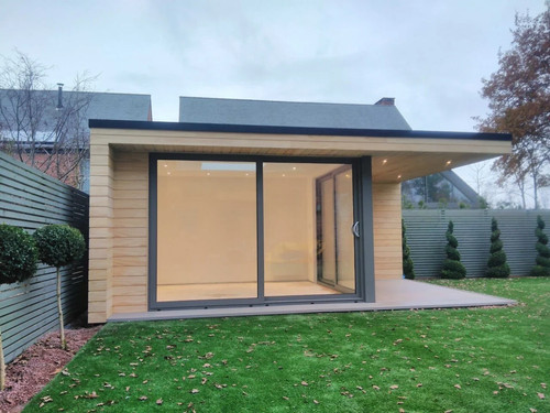 Insulated garden room - room, /