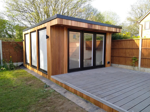 Insulated garden room - insulated,