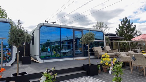 Insulated garden room office - garden,