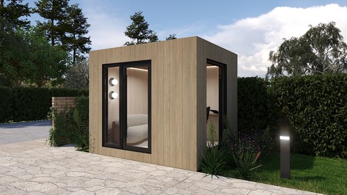 Mini office garden - office, /