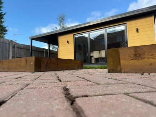 4m garden room - x,