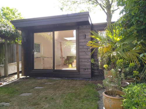 Insulated garden room - room, /