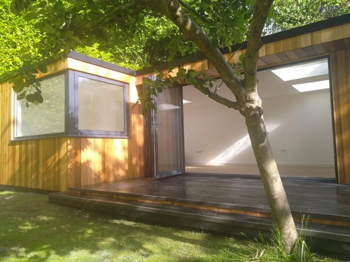Insulated garden room - room, /